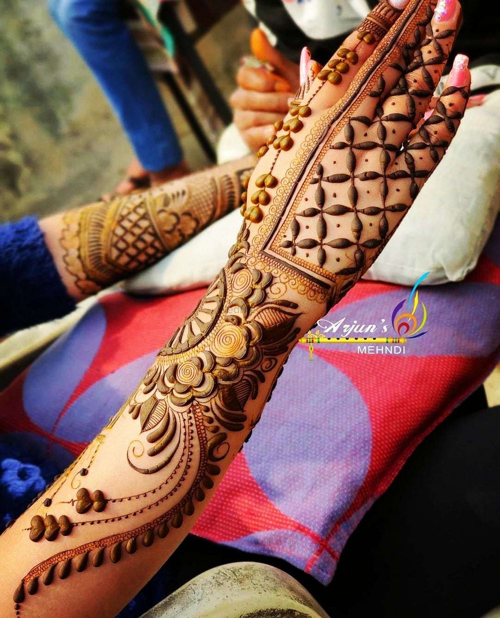 Photo By Arjun Mehendi Art - Mehendi Artist