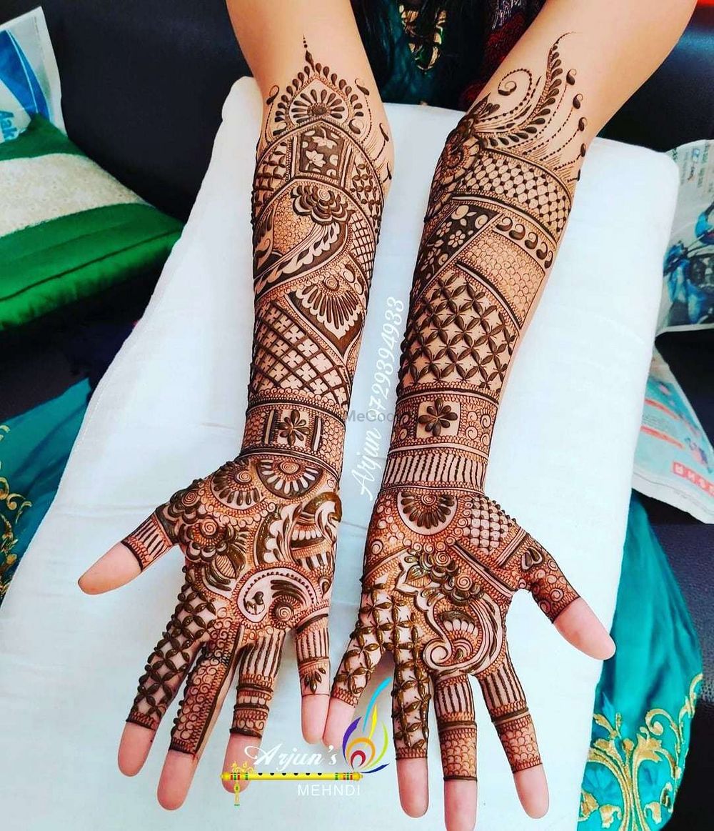 Photo By Arjun Mehendi Art - Mehendi Artist