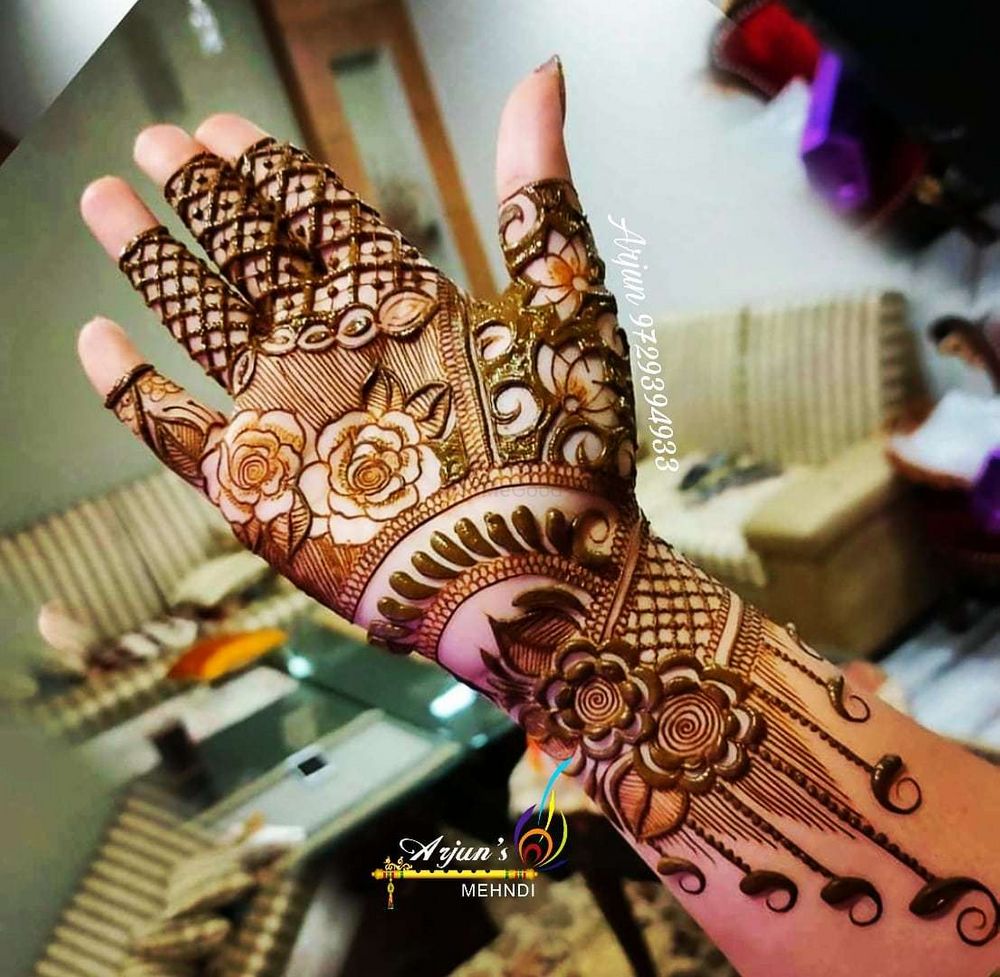 Photo By Arjun Mehendi Art - Mehendi Artist