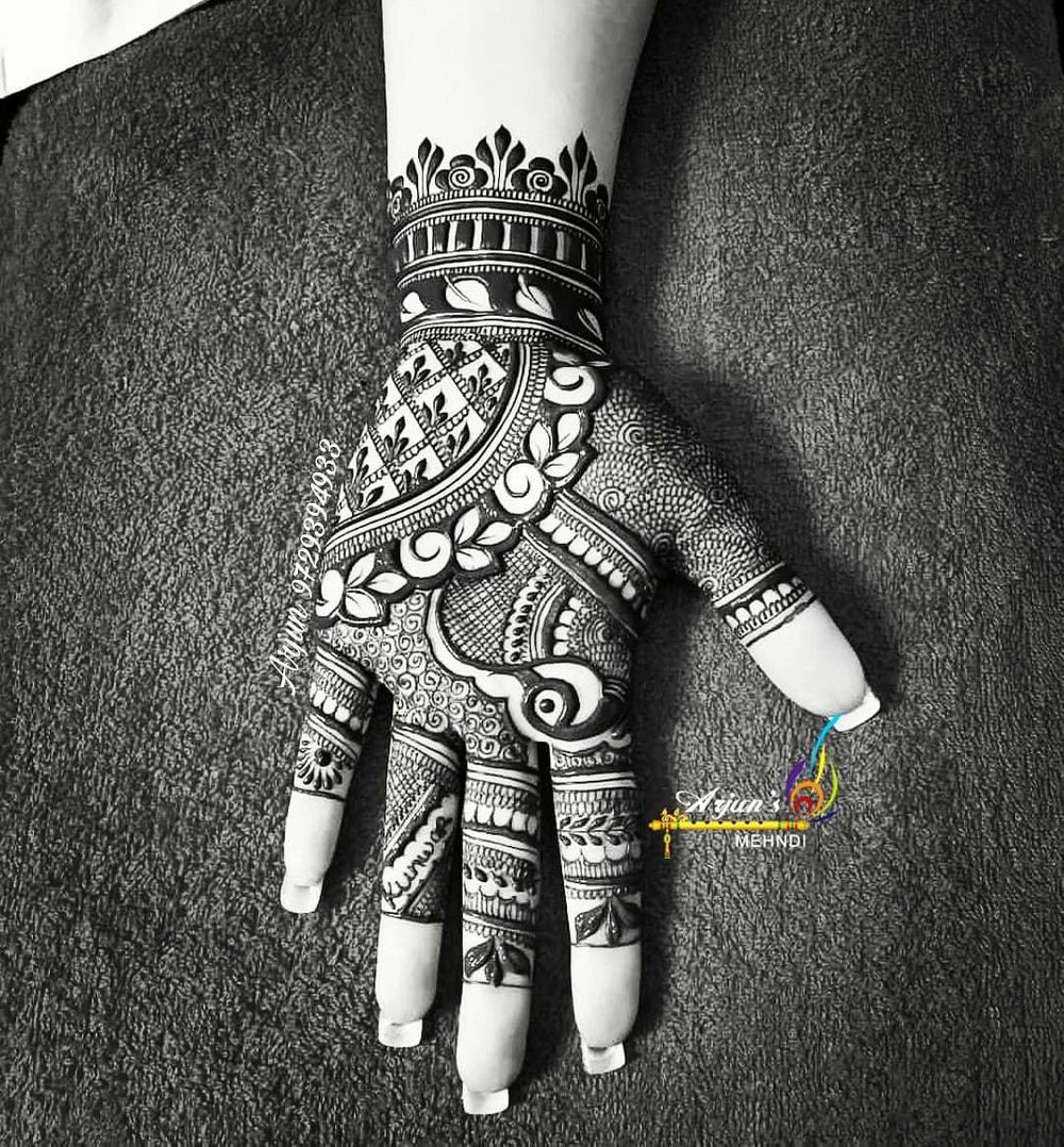 Photo By Arjun Mehendi Art - Mehendi Artist