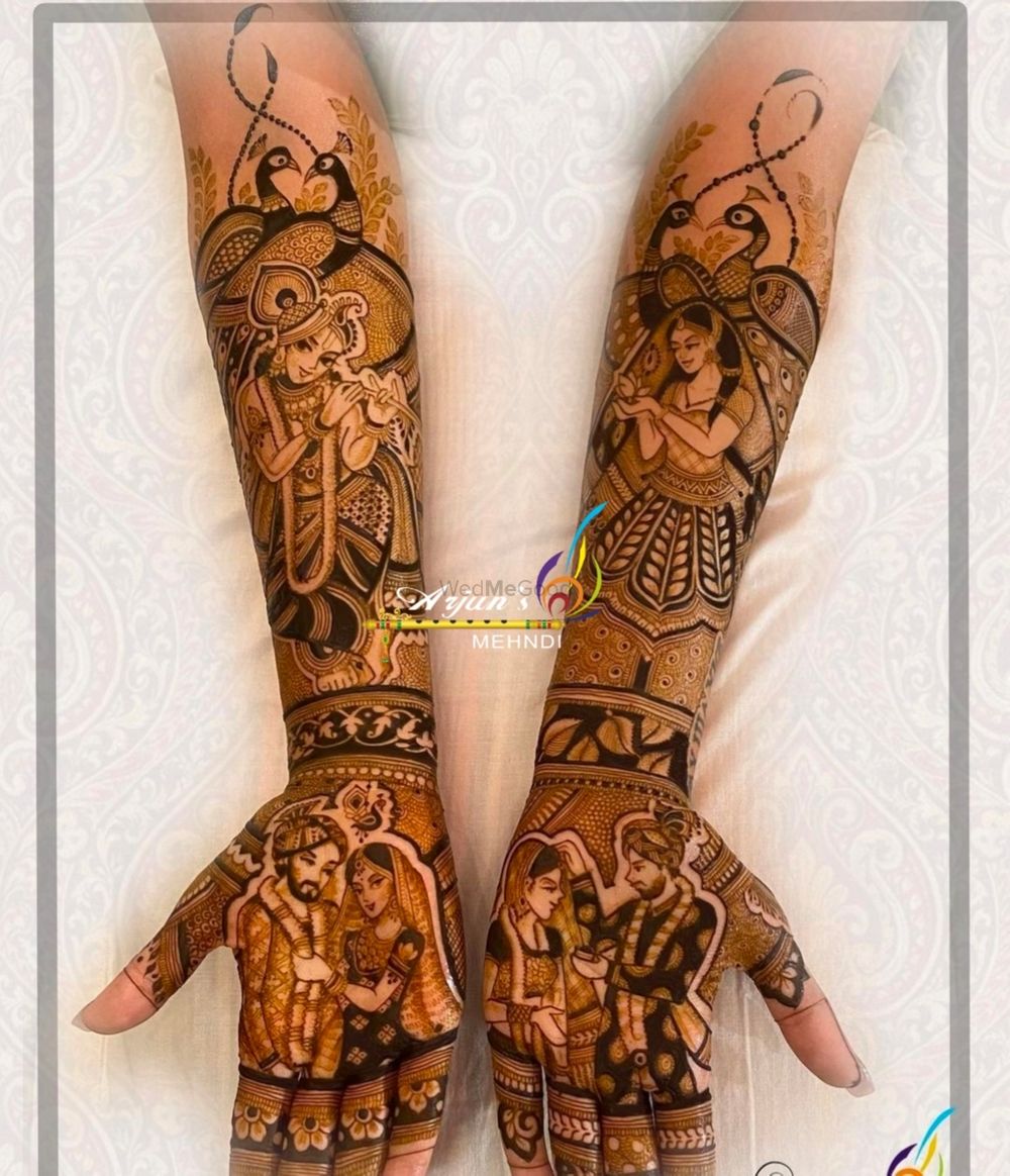 Photo By Arjun Mehendi Art - Mehendi Artist