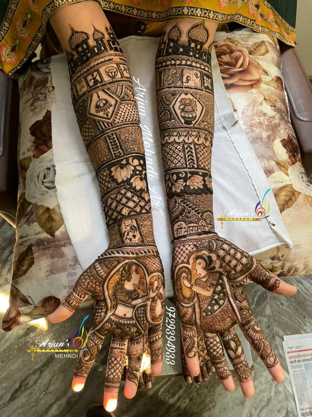 Photo By Arjun Mehendi Art - Mehendi Artist