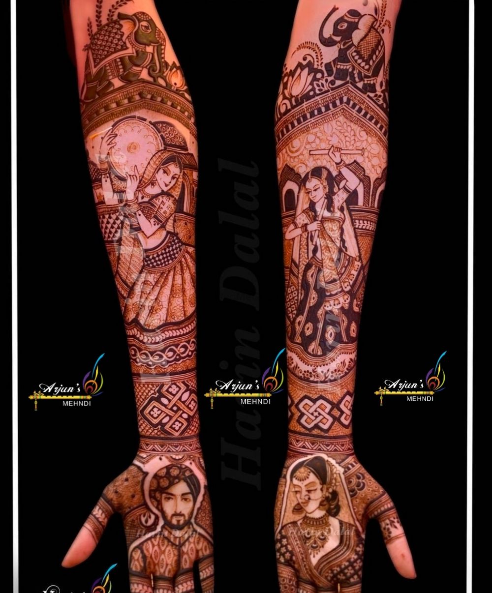 Photo By Arjun Mehendi Art - Mehendi Artist