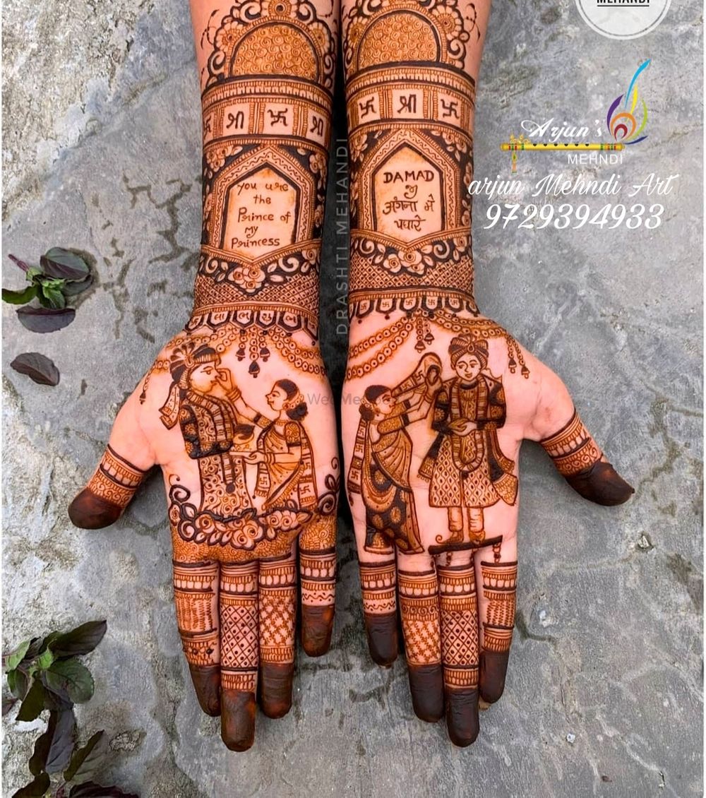 Photo By Arjun Mehendi Art - Mehendi Artist