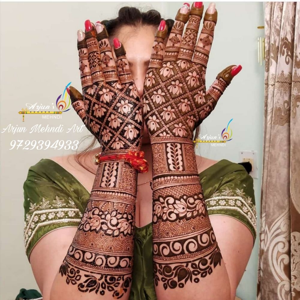 Photo By Arjun Mehendi Art - Mehendi Artist