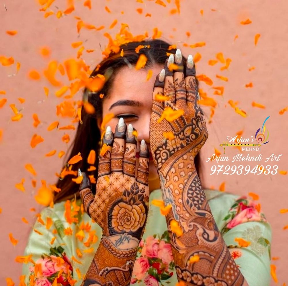 Photo By Arjun Mehendi Art - Mehendi Artist