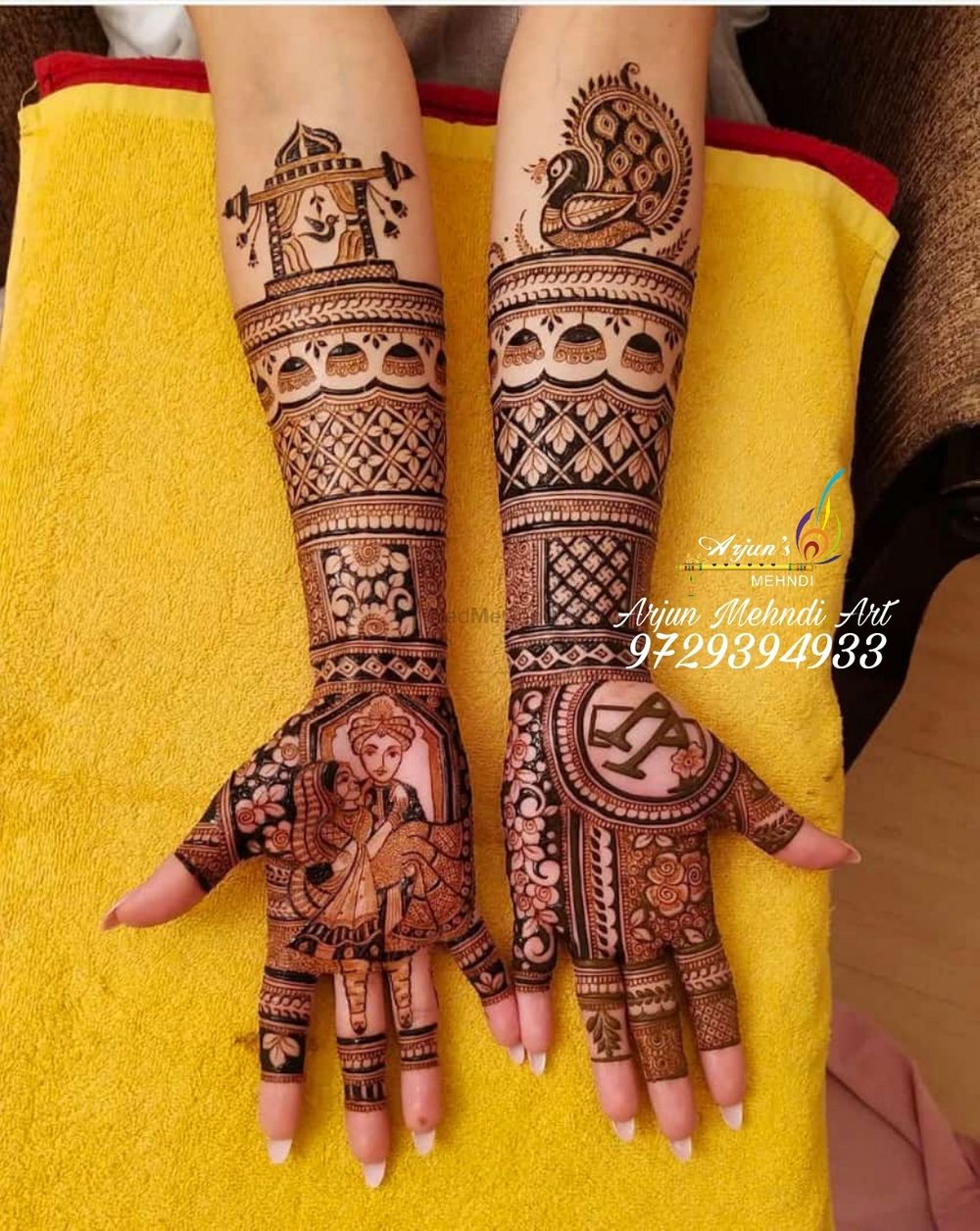 Photo By Arjun Mehendi Art - Mehendi Artist