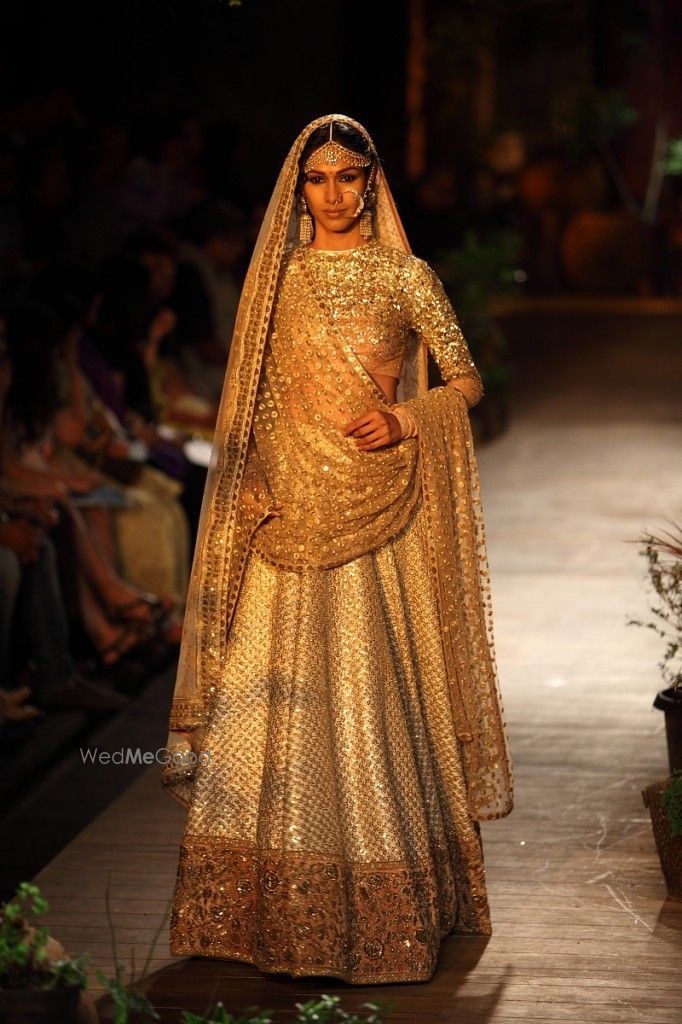 Photo of Sabyasachi Mukherjee gold lehenga