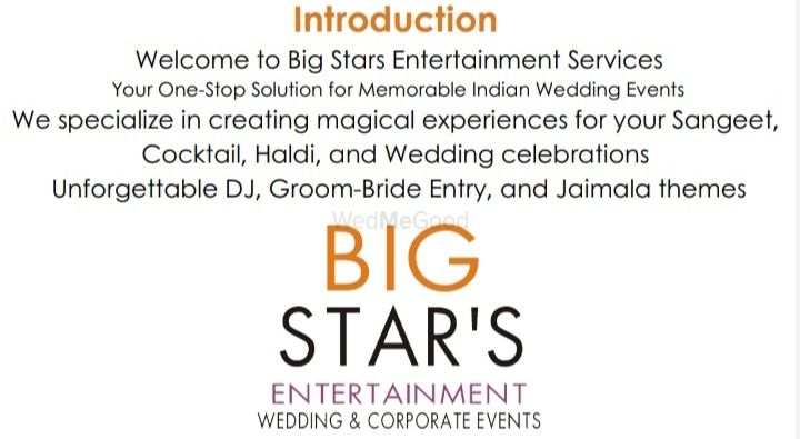 Photo By Big Stars Entertainment Wedding & Corporate Events - Wedding Planners