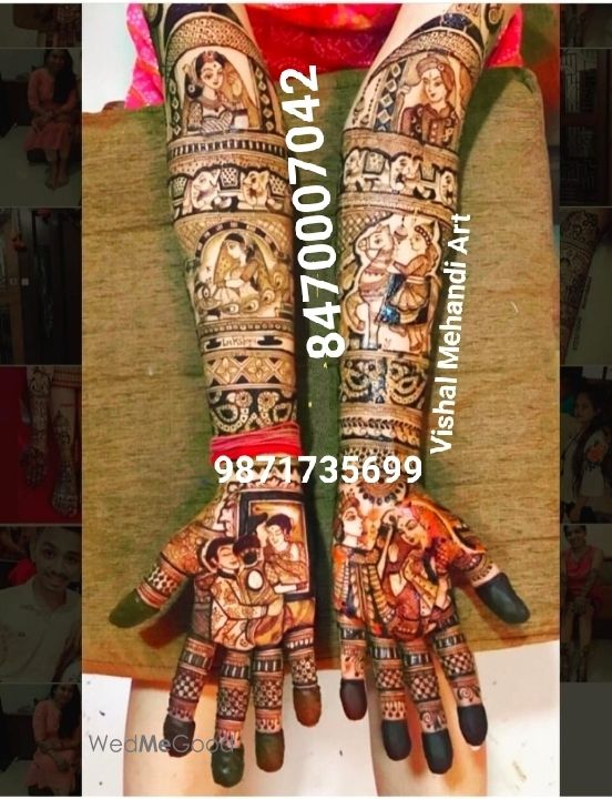 Photo By Vishal Mehandi Art - Mehendi Artist