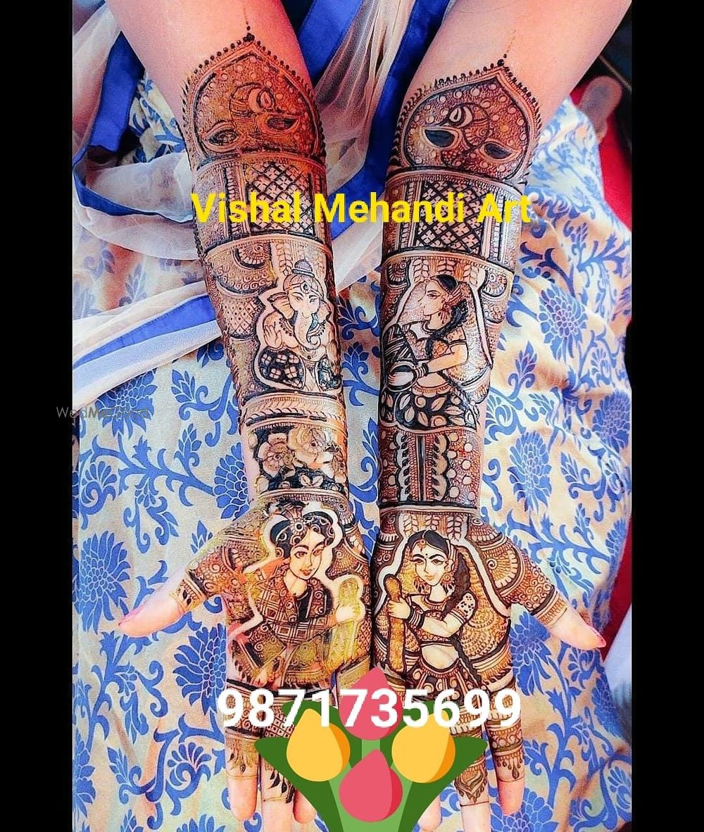 Photo By Vishal Mehandi Art - Mehendi Artist