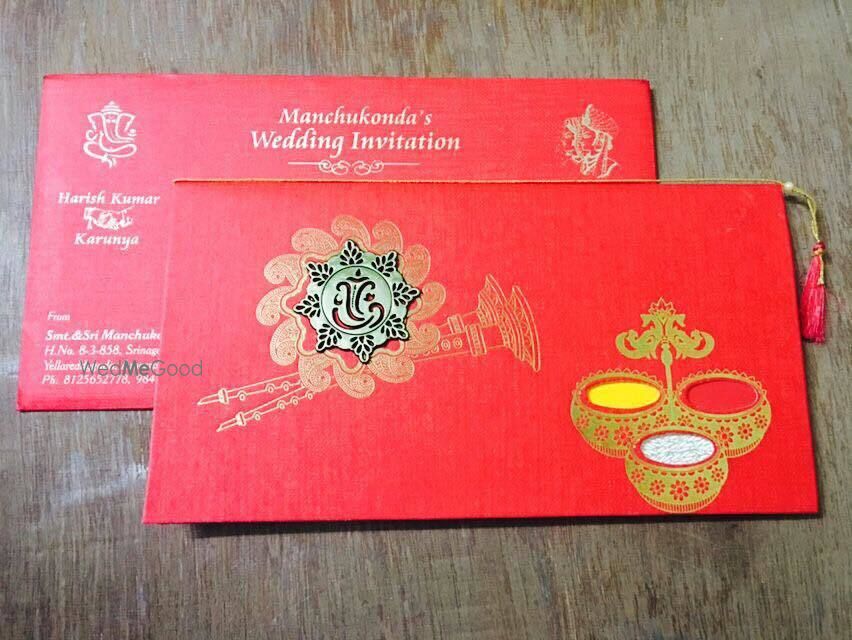 Sri Dachepally Wedding Cards