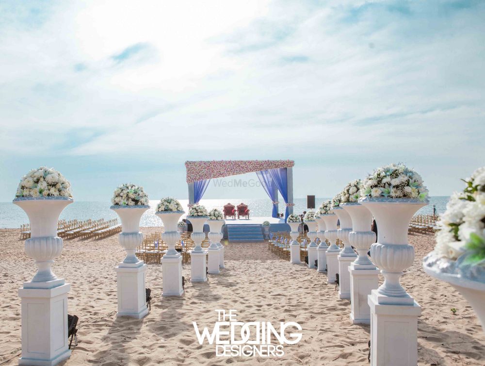 Photo of beach wedding