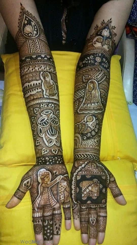 Photo By Krishna Mehandi Art - Mehendi Artist