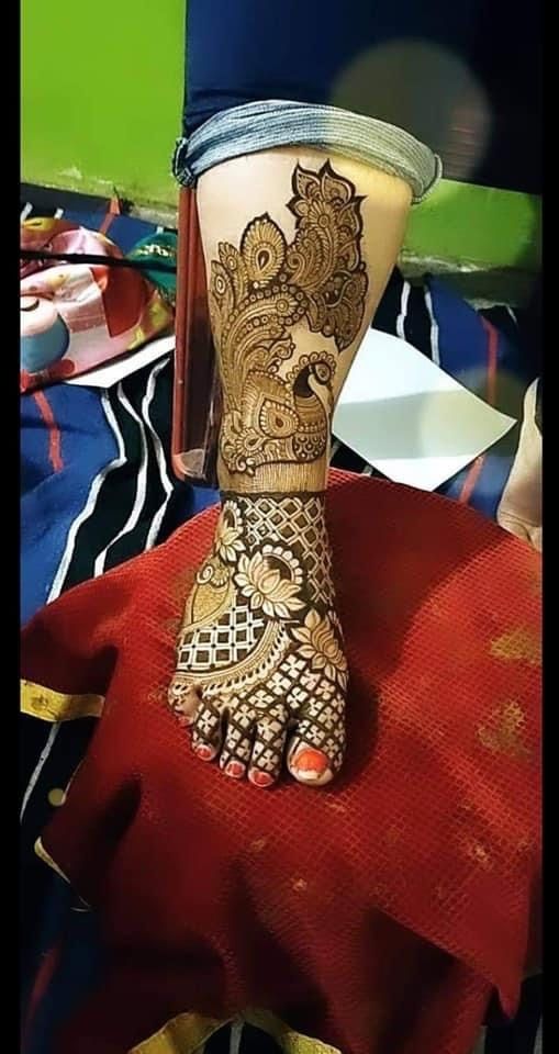 Photo By Krishna Mehandi Art - Mehendi Artist