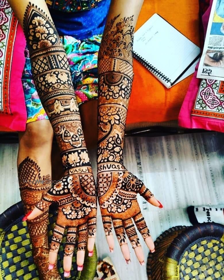 Photo By Krishna Mehandi Art - Mehendi Artist