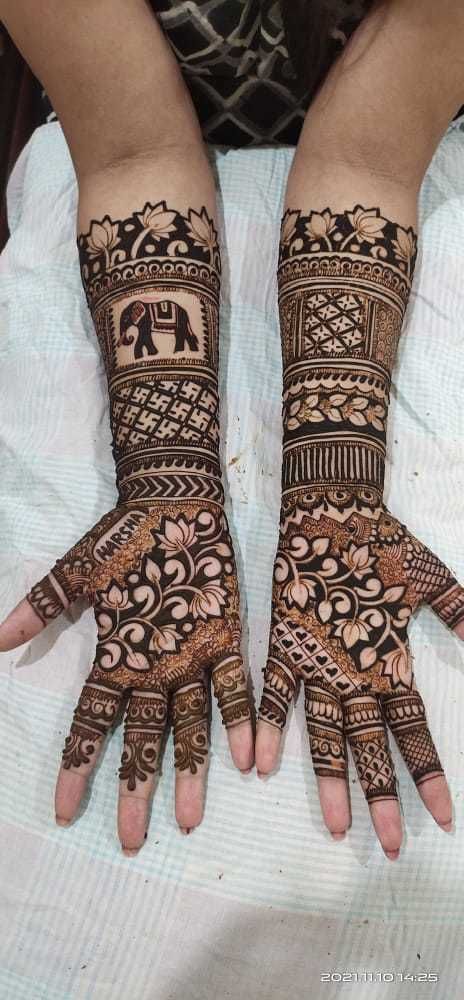 Photo By Krishna Mehandi Art - Mehendi Artist