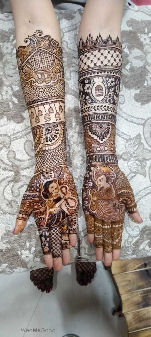 Photo By Krishna Mehandi Art - Mehendi Artist