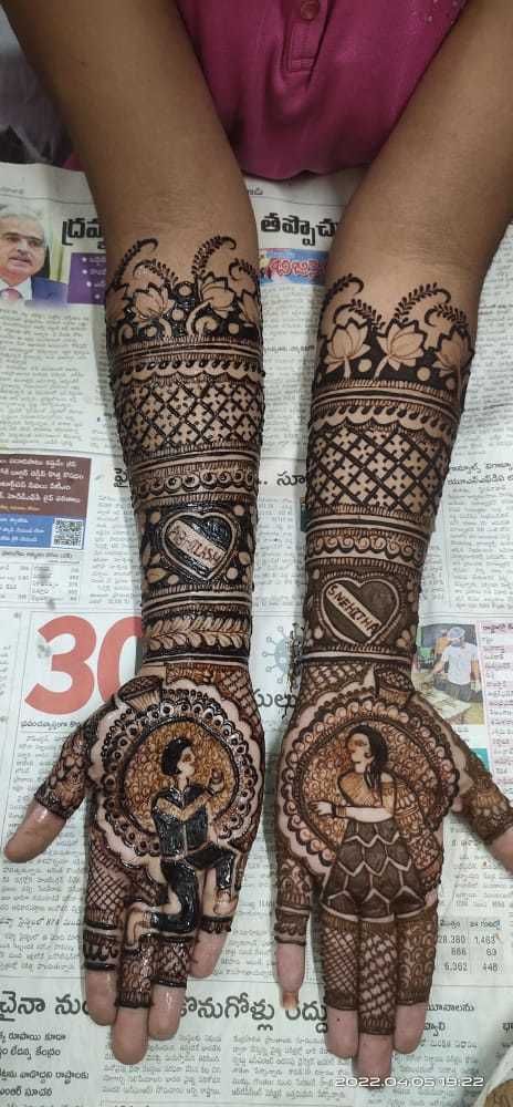 Photo By Krishna Mehandi Art - Mehendi Artist