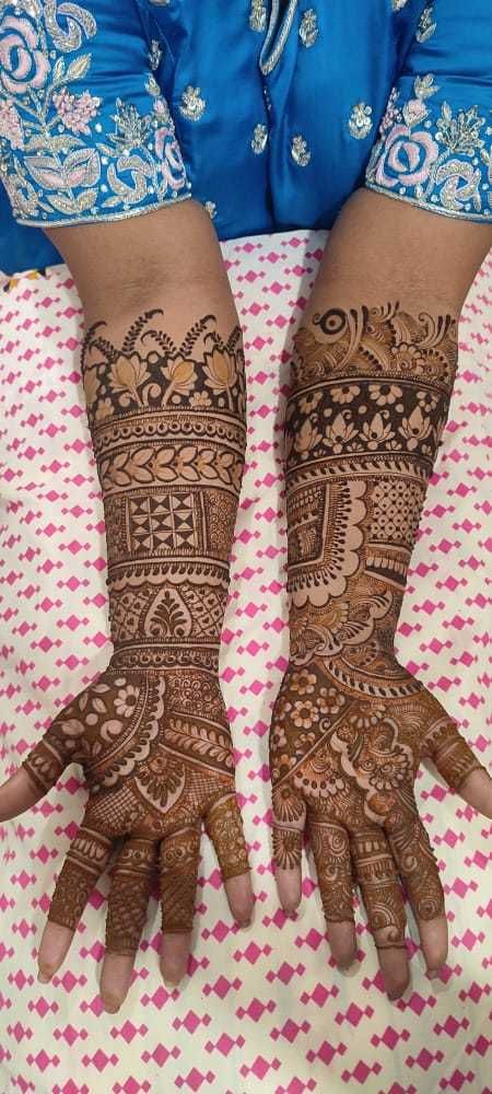 Photo By Krishna Mehandi Art - Mehendi Artist