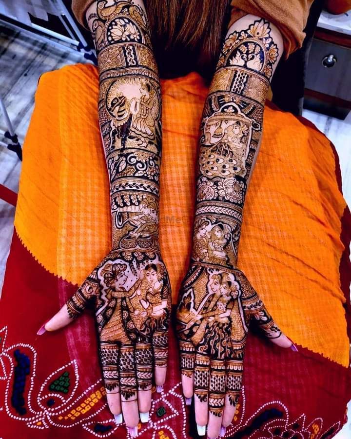 Photo By Krishna Mehandi Art - Mehendi Artist