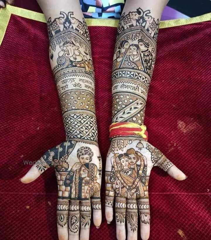 Photo By Krishna Mehandi Art - Mehendi Artist