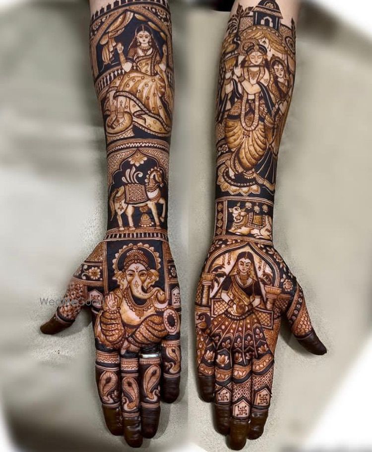 Photo By Krishna Mehandi Art - Mehendi Artist