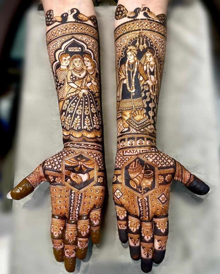 Photo By Krishna Mehandi Art - Mehendi Artist