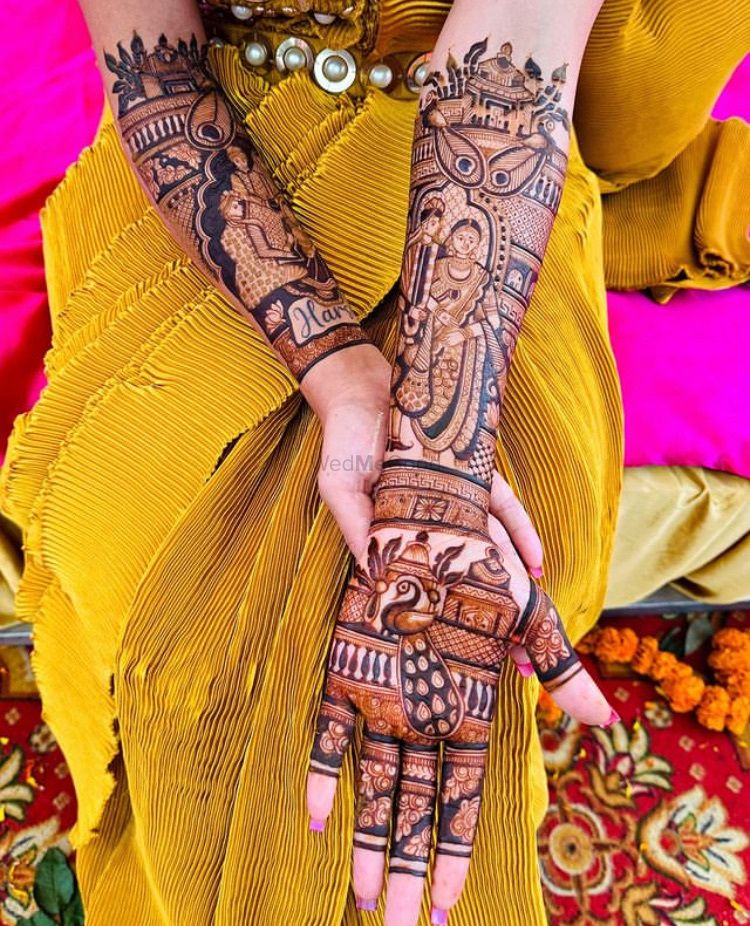 Photo By Krishna Mehandi Art - Mehendi Artist