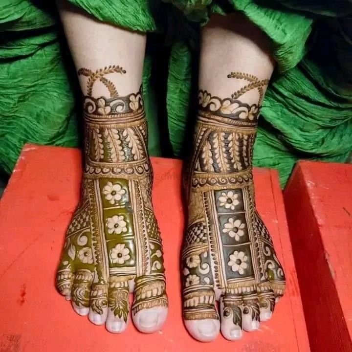 Photo By Krishna Mehandi Art - Mehendi Artist