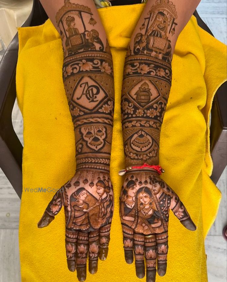 Photo By Krishna Mehandi Art - Mehendi Artist