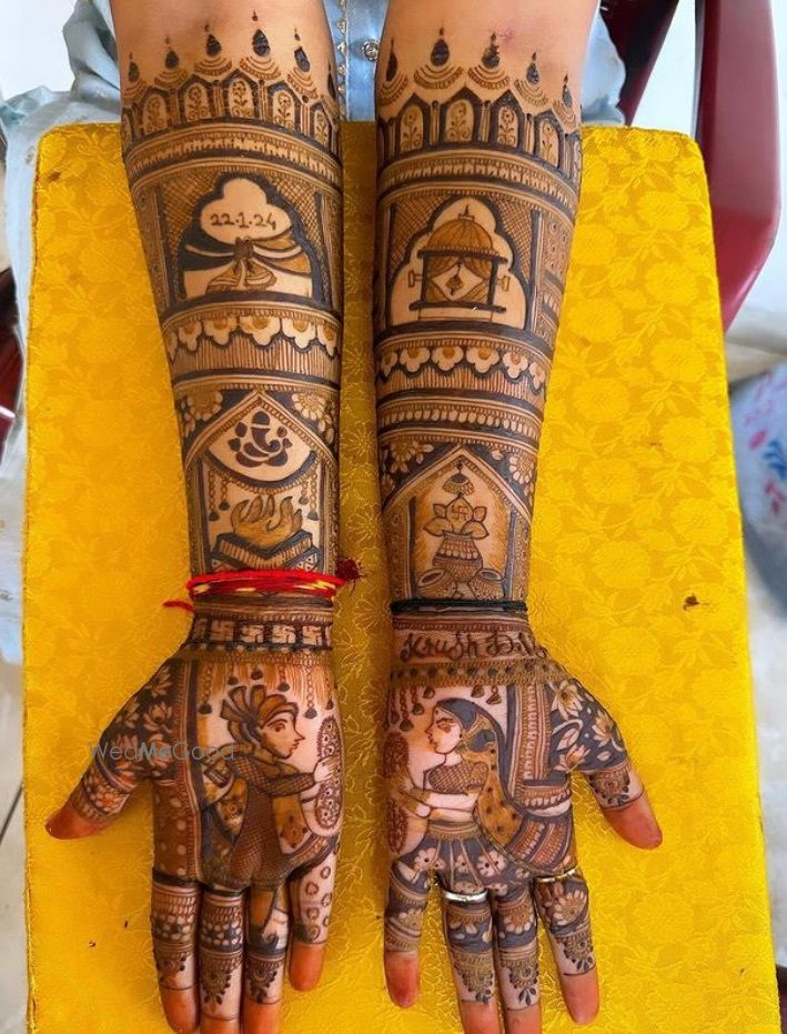 Photo By Krishna Mehandi Art - Mehendi Artist