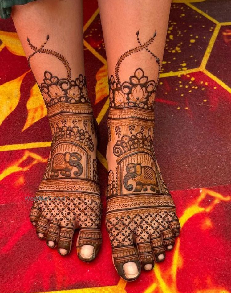 Photo By Krishna Mehandi Art - Mehendi Artist