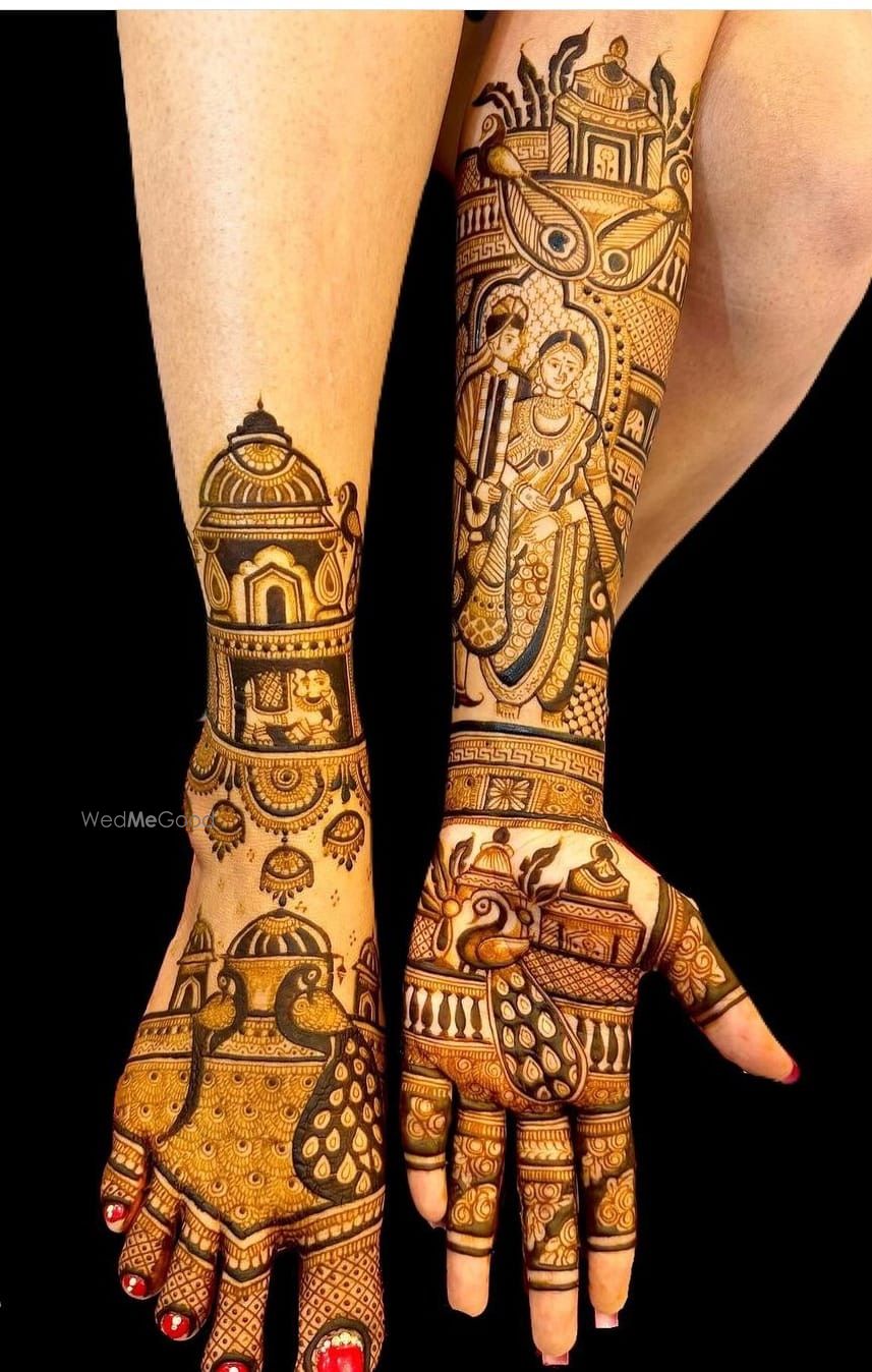 Photo By Krishna Mehandi Art - Mehendi Artist