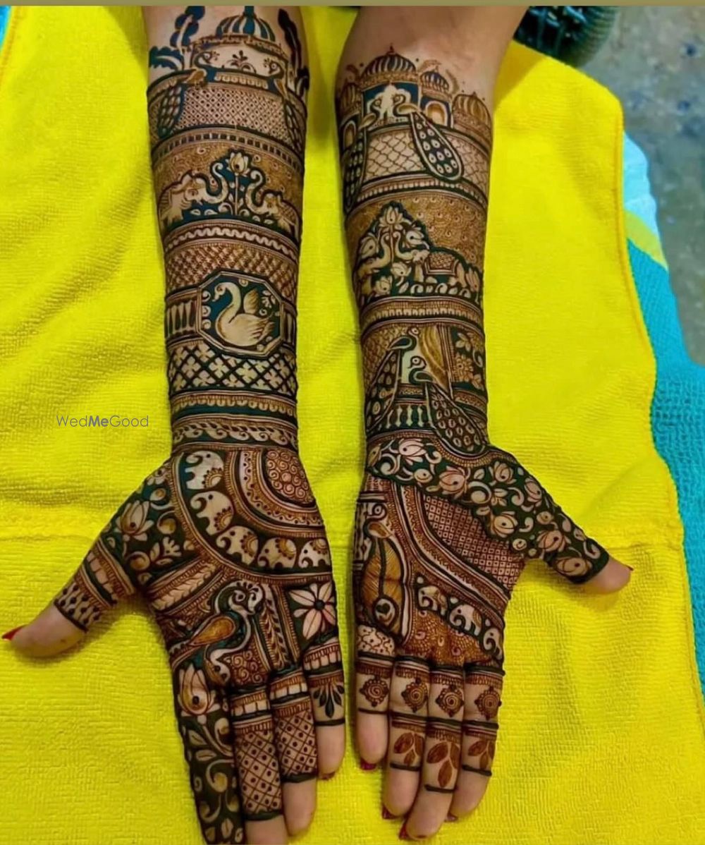 Photo By Krishna Mehandi Art - Mehendi Artist