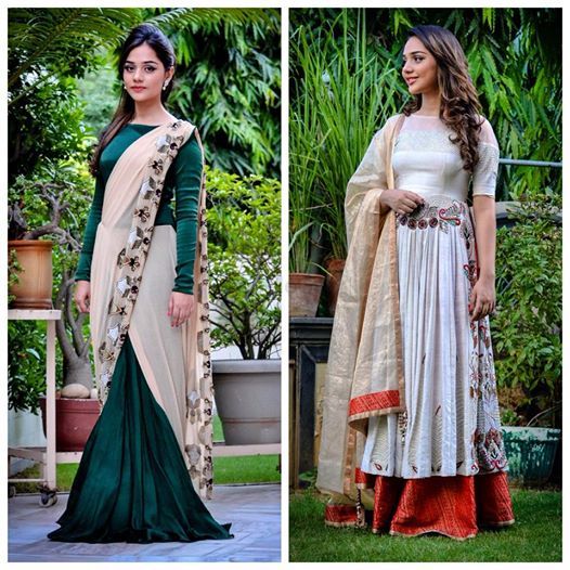 Photo of drape sari