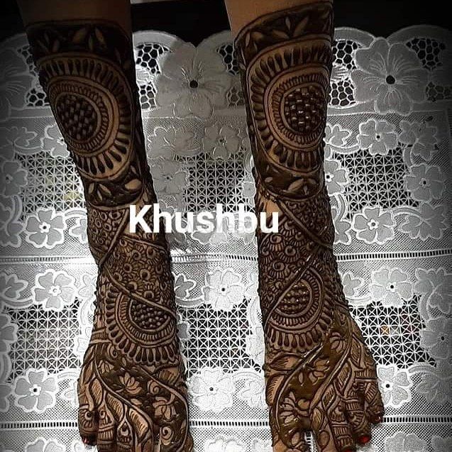 Photo By Khushboo Mehendi Art - Mehendi Artist