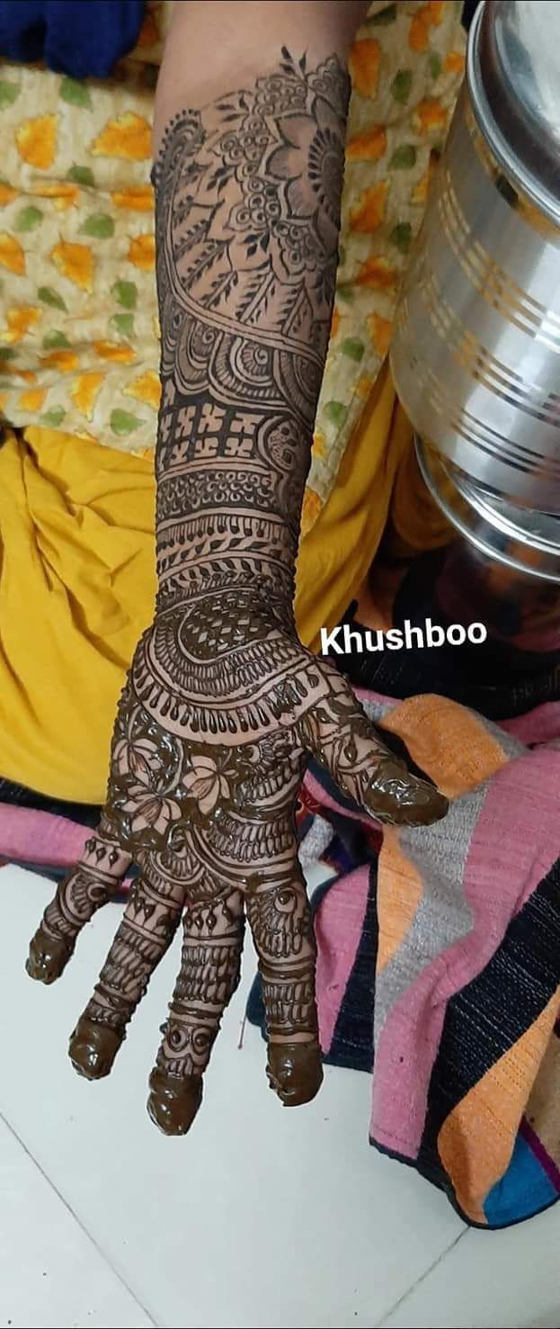 Photo By Khushboo Mehendi Art - Mehendi Artist