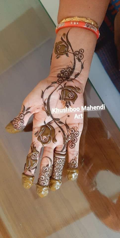 Photo By Khushboo Mehendi Art - Mehendi Artist