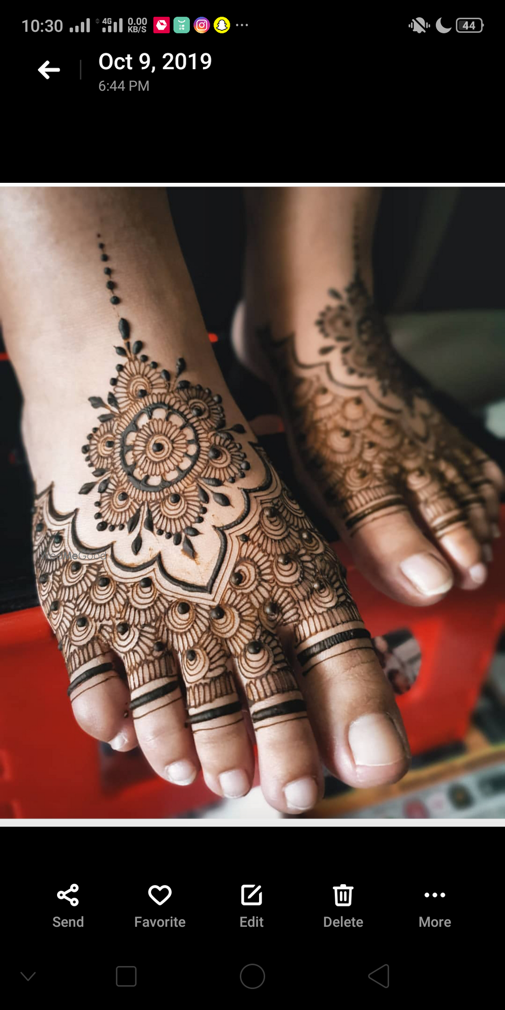 Photo By The Bridal Stain - Mehendi Artist