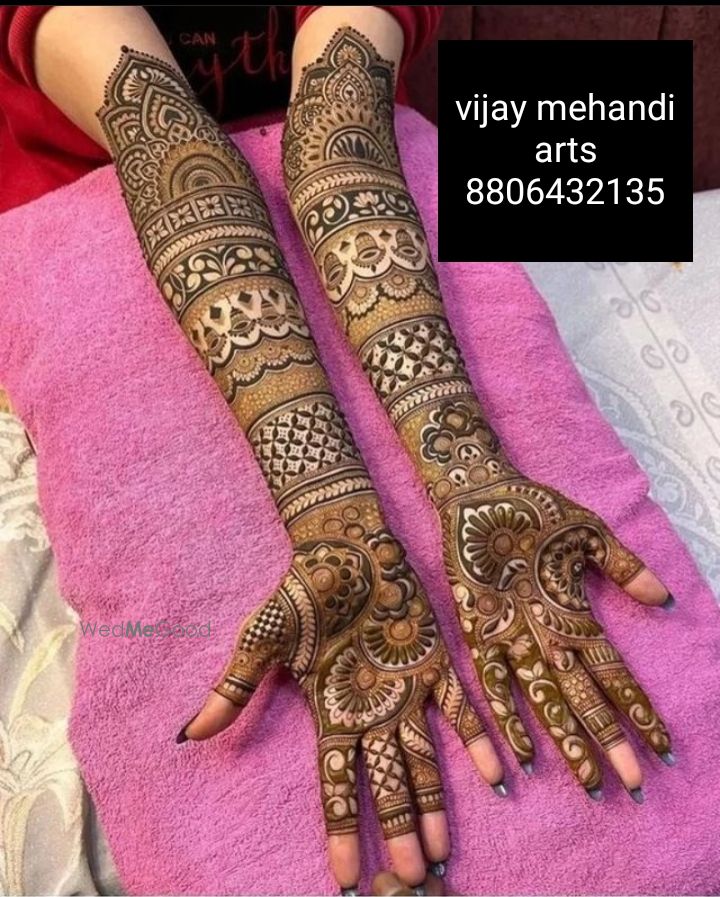 Photo By Vijay Mehandi Arts - Mehendi Artist