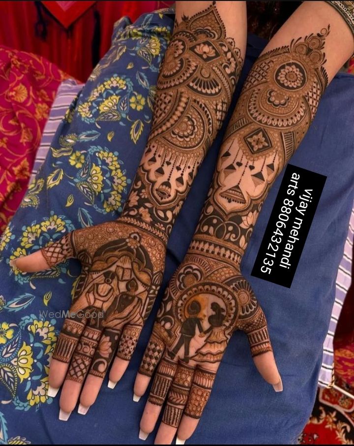 Photo By Vijay Mehandi Arts - Mehendi Artist