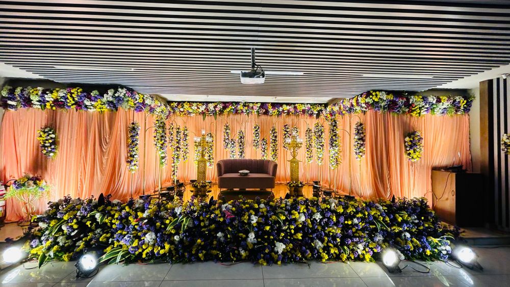 Photo From Reception Stages - By Blossoms Flower Decorations