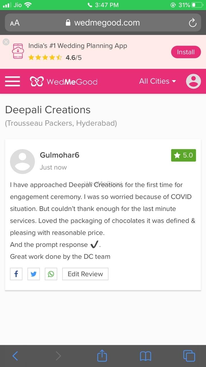 Photo From Customer Reviews  - By Deepali Creations 