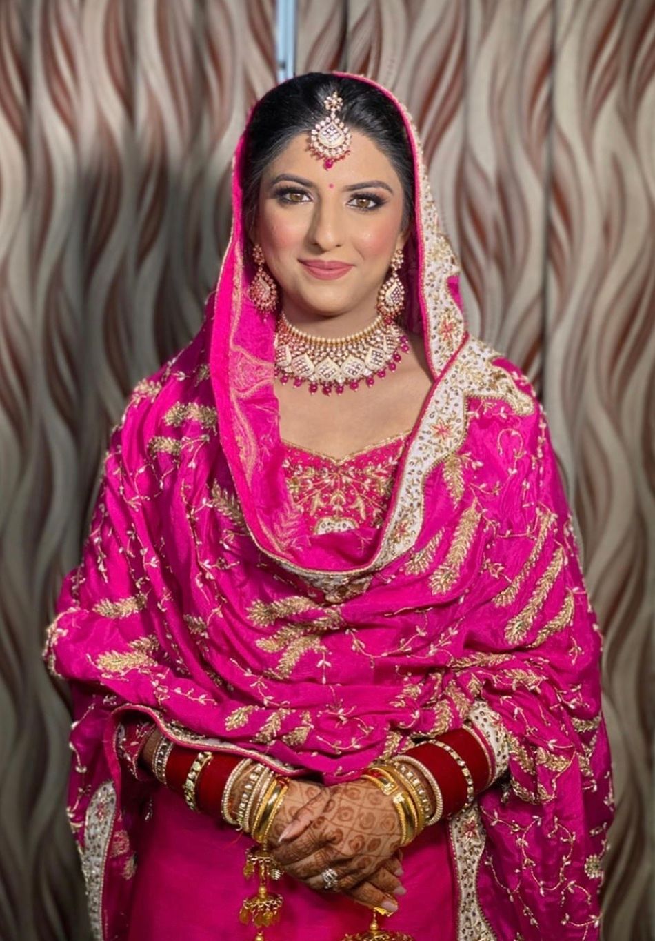 Photo From Traditional Bride Preet - By Makeup by Mannat Gill