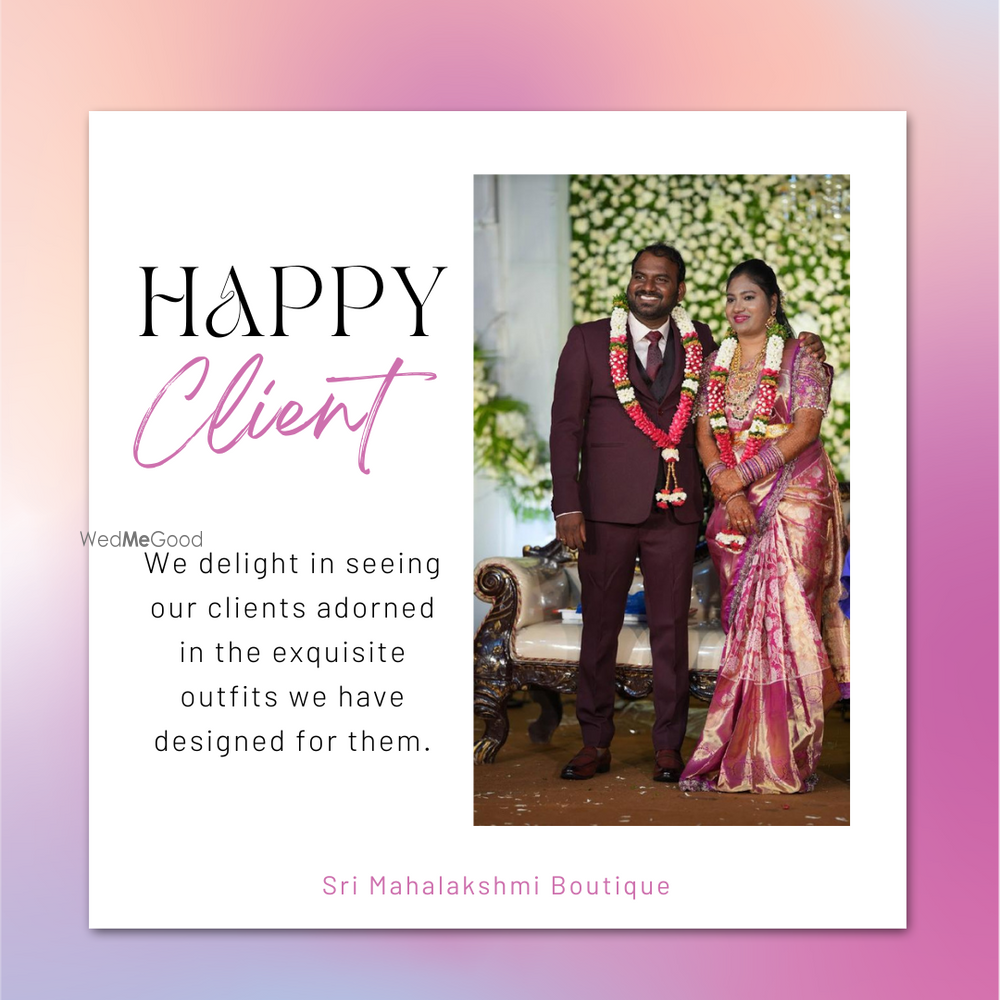 Photo From Happy clients - By Sri Mahalakshmi Boutique and Events