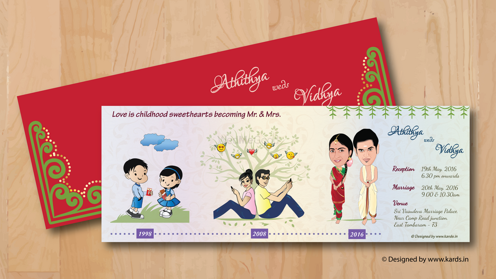 Photo From Caricature - By Kards - Creative Wedding Invitations