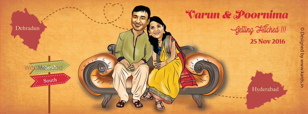 Photo From Caricature - By Kards - Creative Wedding Invitations