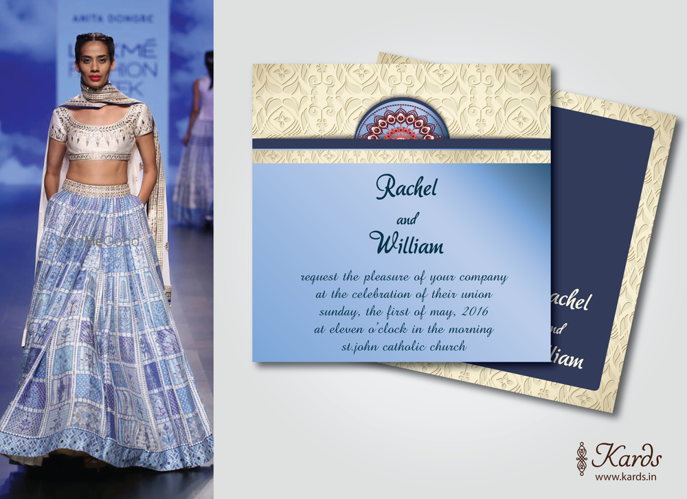 Photo From Invitations matching wedding outfit - By Kards - Creative Wedding Invitations