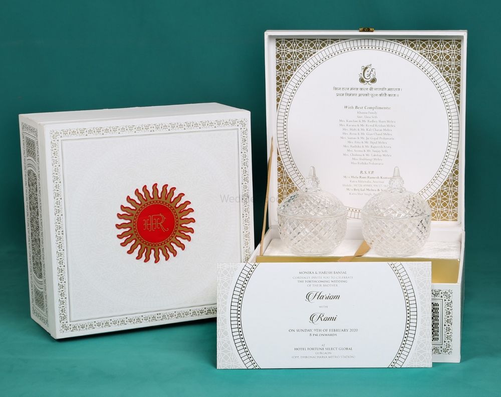 Photo From Box invitation  - By ELROI Wedding Cards 